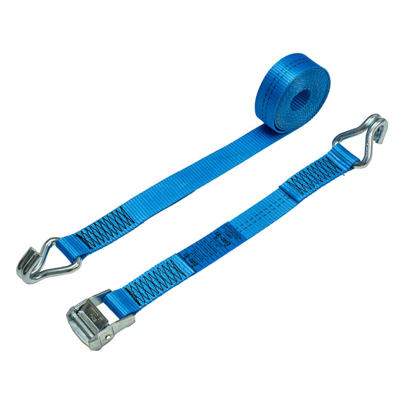 35mm Cam Buckle Strap, 600kg with Claw Hooks