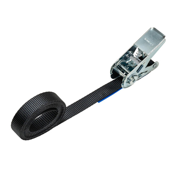 25mm Ratchet Strap, 800kg - Endless (Black)