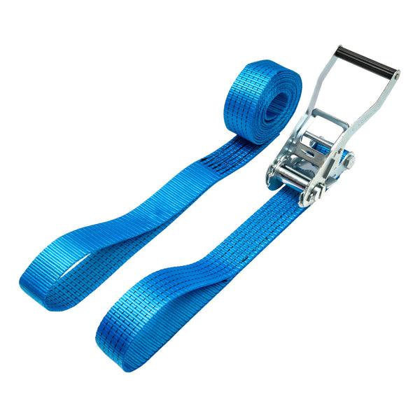 50mm Ratchet Strap, 5000kg with Looped Ends