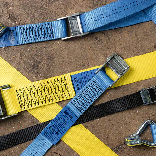 How to secure loads safely using cam buckle straps