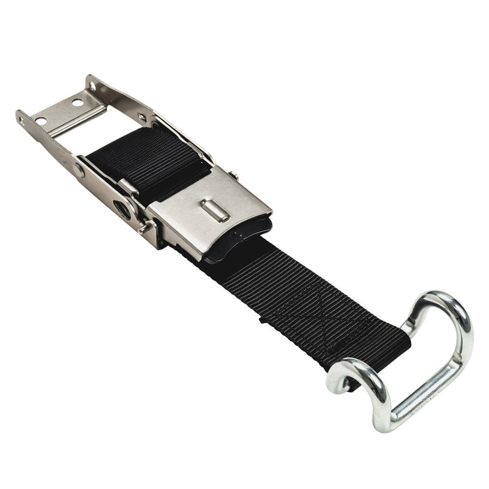 Stainless Steel Push Up Buckle Assembly - 45mm