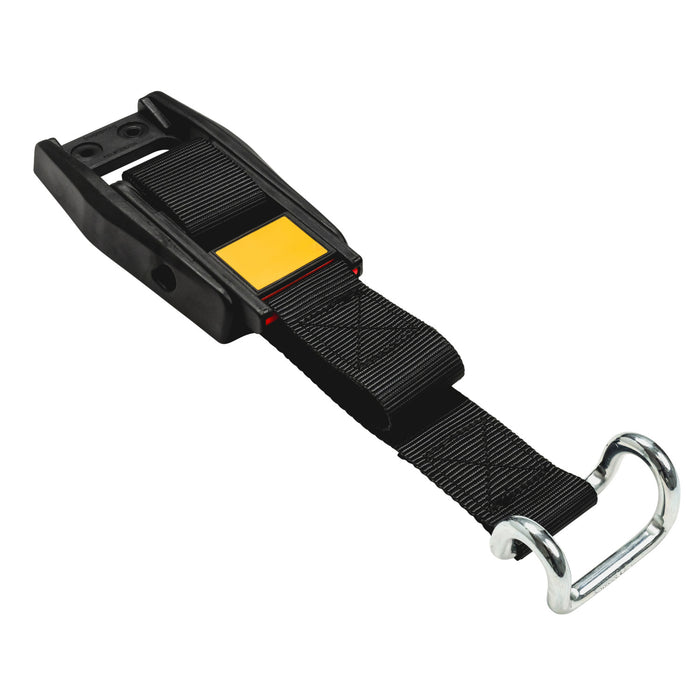 Plastic Euro-Buckle Assembly - Locking Pull Down - Reflective