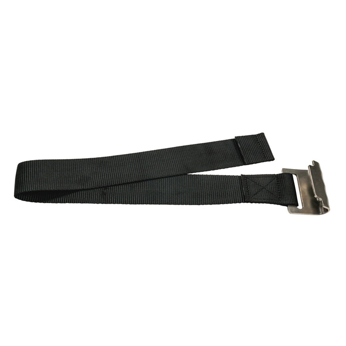 45mm Bottom Strap with Stainless Steel Hook - Black (Other Colours Available)