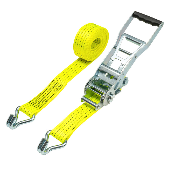 50mm ERGO Ratchet Strap, 5000kg with Claw Hooks