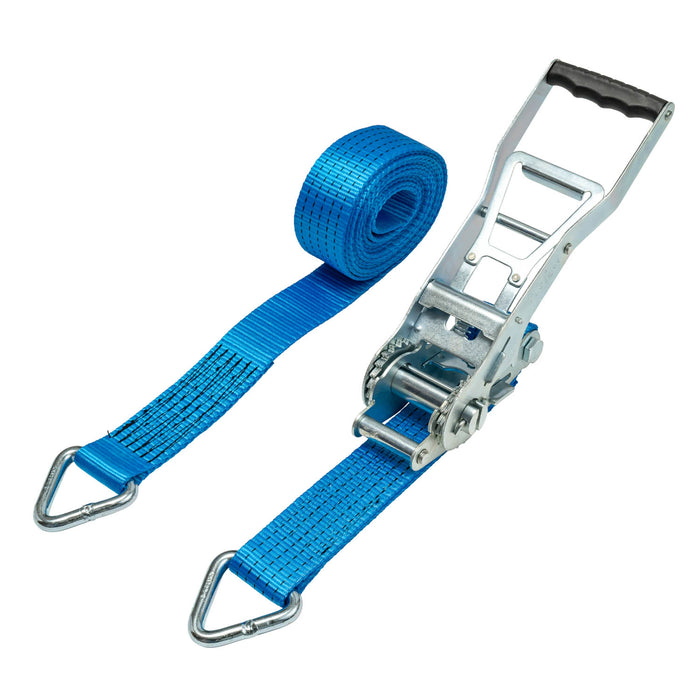 50mm ERGO Ratchet Strap, 5000kg with D Rings