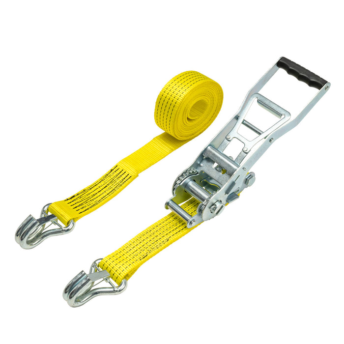 50mm ERGO Ratchet Strap, 5000kg with Hook and Keeper