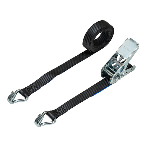 25mm Ratchet Strap, 800kg with Claw Hooks