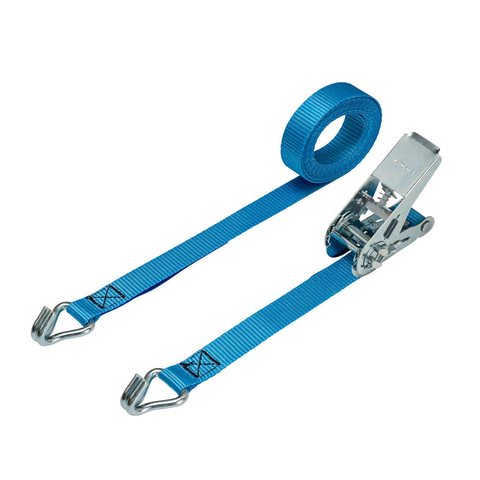 25mm Ratchet Strap, 800kg with Claw Hooks