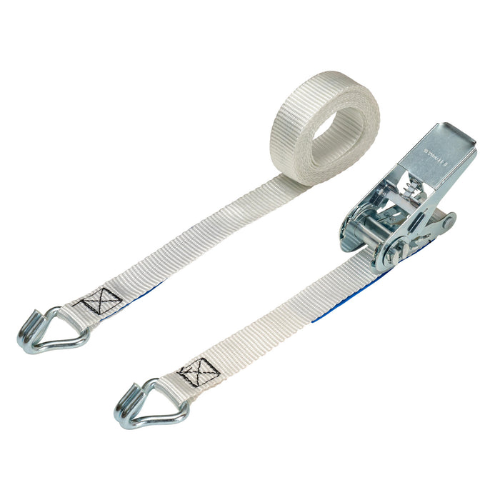 25mm Ratchet Strap, 800kg with Claw Hooks