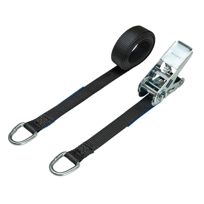 25mm Ratchet Strap, 800kg with D Rings