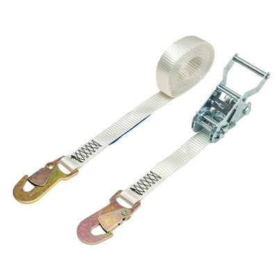 25mm Ratchet Strap, 1500kg with Snap Hooks