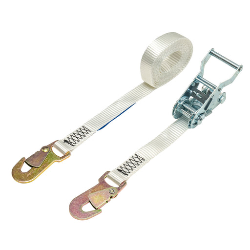 25mm Ratchet Strap, 1500kg with Snap Hooks
