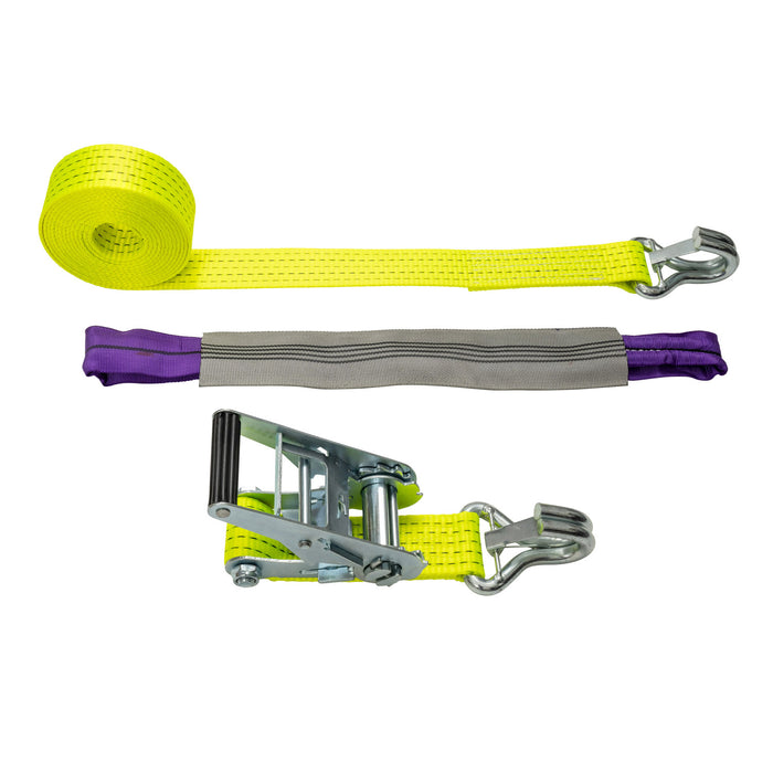 Recovery Set with Claw Hook with Keeper and Soft Link - 4m