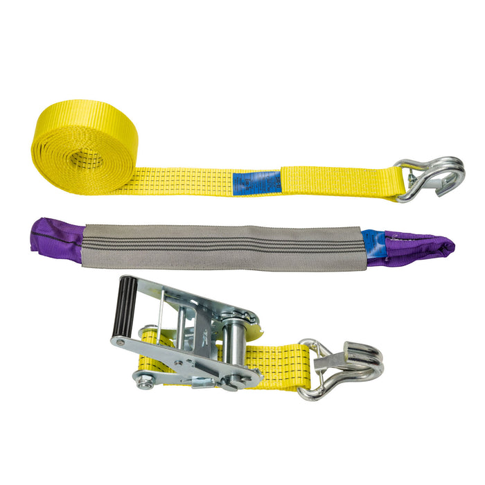 Recovery Set with Claw Hook with Keeper and Soft Link - 4m