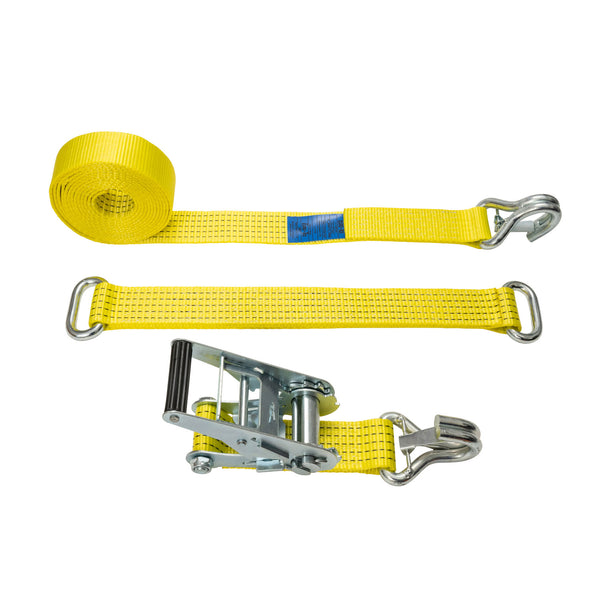 Recovery Set with Claw Hook with Keeper and Oval Link - 4m
