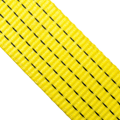 50mm Ratchet Strap, 5000kg with Claw Hooks - Hi-Viz