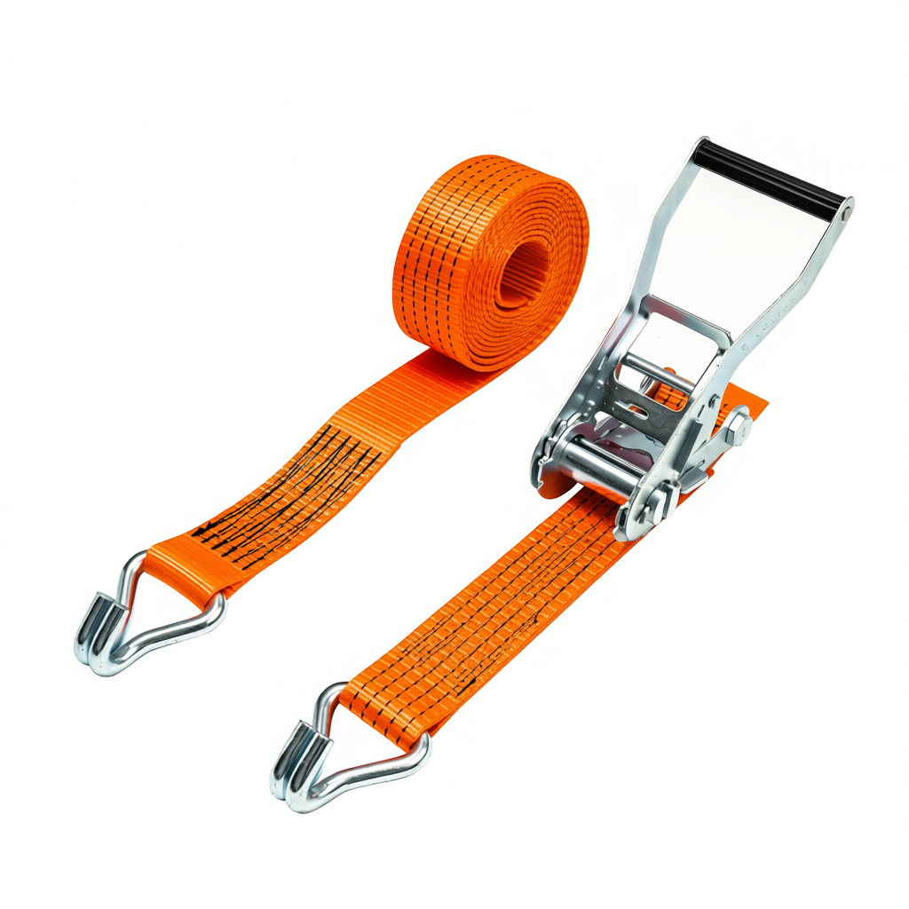50mm Ratchet Strap, 5000kg with Claw Hooks