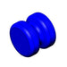 A drawing of a plain blue bobbin