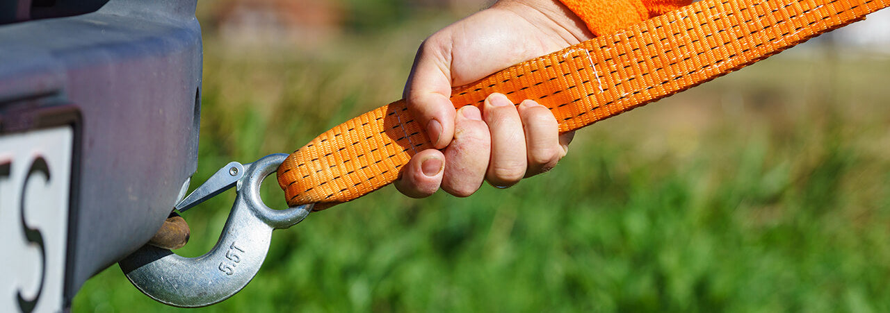 Ratchet Strap for Tow Straps